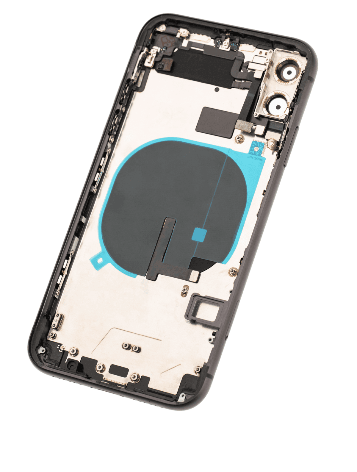 Iphone 11 ile Uyumlu Kasa Bileşenler Önceden Takılmış ile Uyumlu Kasa Kasa Siyah - Görsel 4