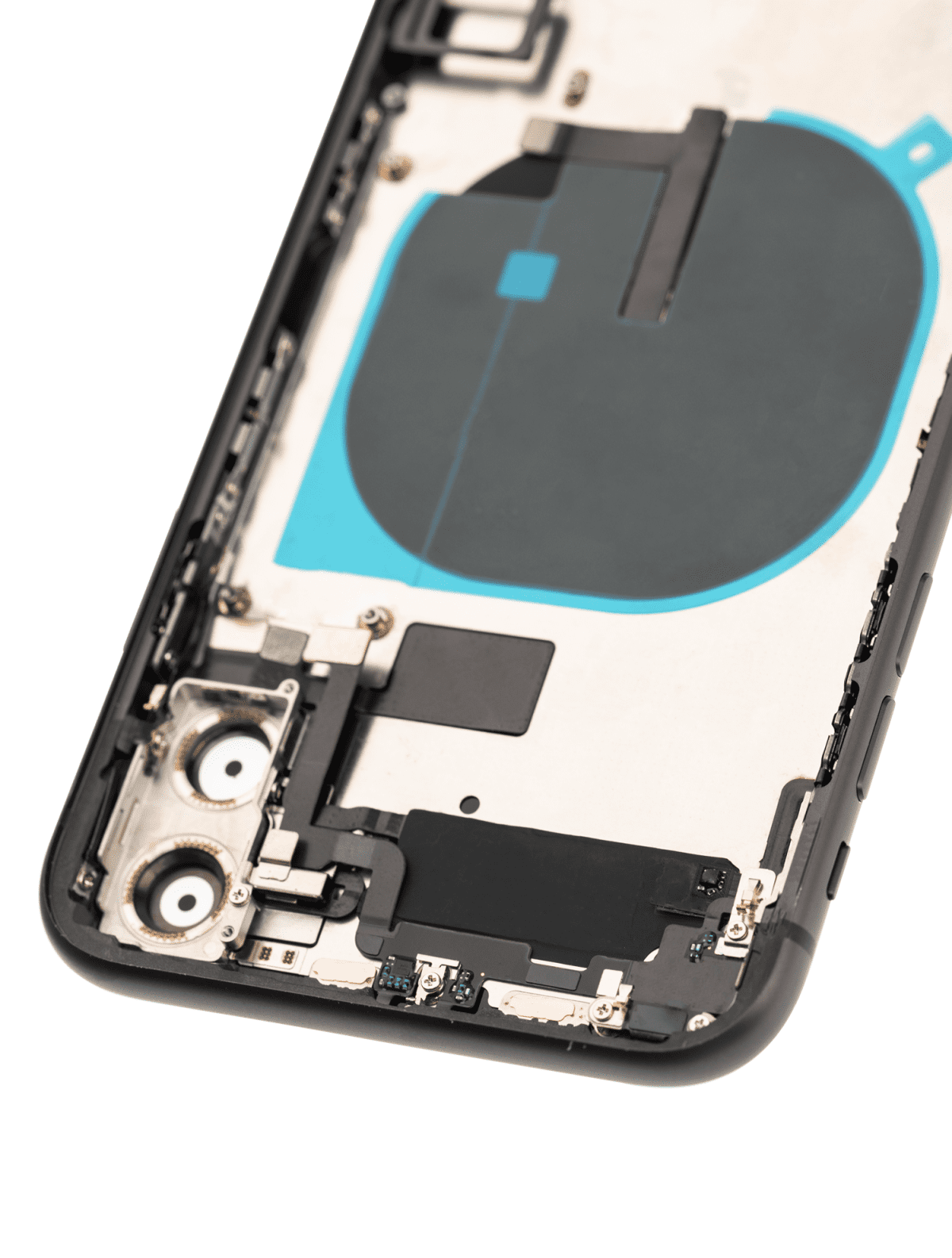 Iphone 11 ile Uyumlu Kasa Bileşenler Önceden Takılmış ile Uyumlu Kasa Kasa Siyah - Görsel 5