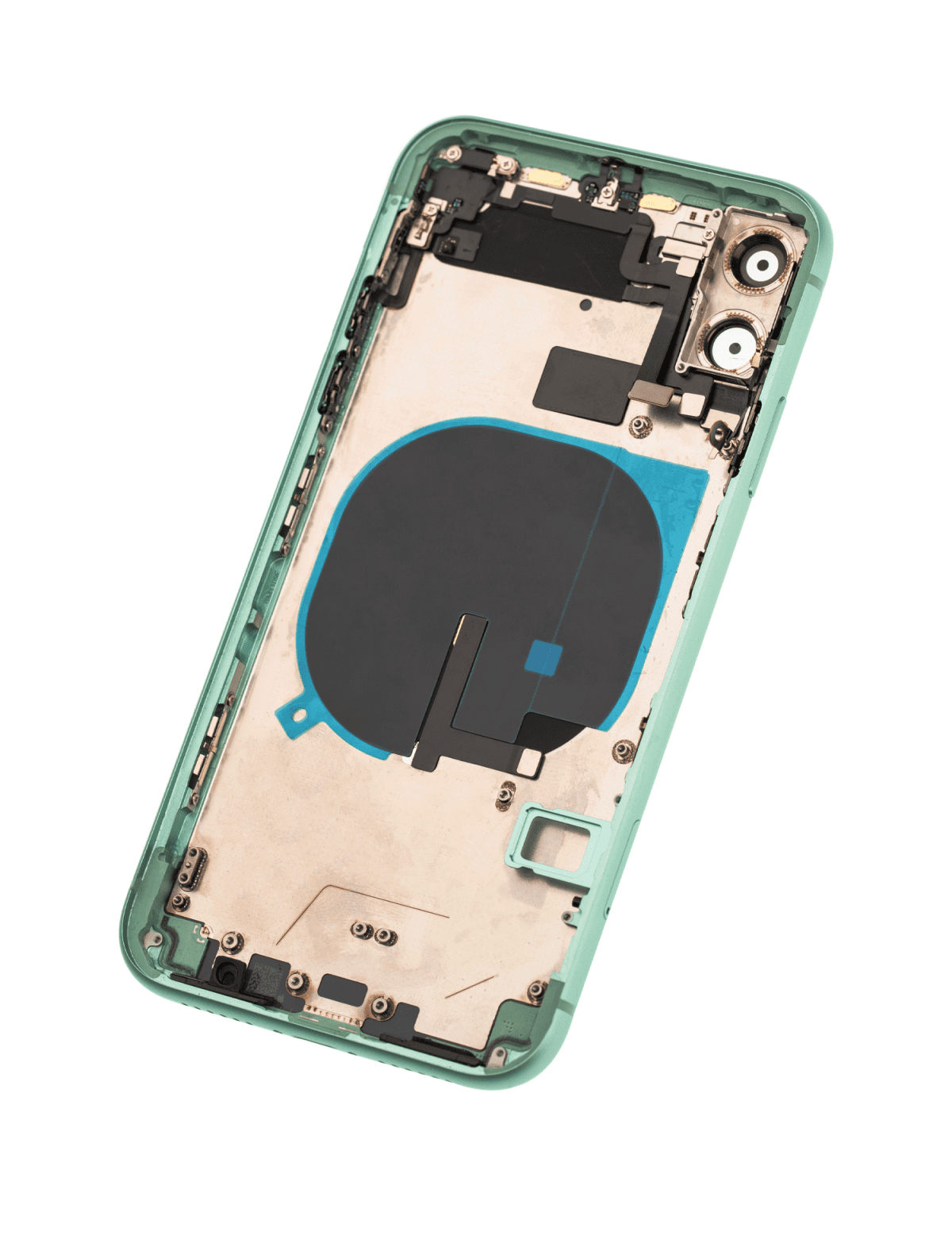 Iphone 11 ile Uyumlu Kasa Bileşenler Önceden Takılmış ile Uyumlu Kasa Kasa Yeşil - Görsel 4
