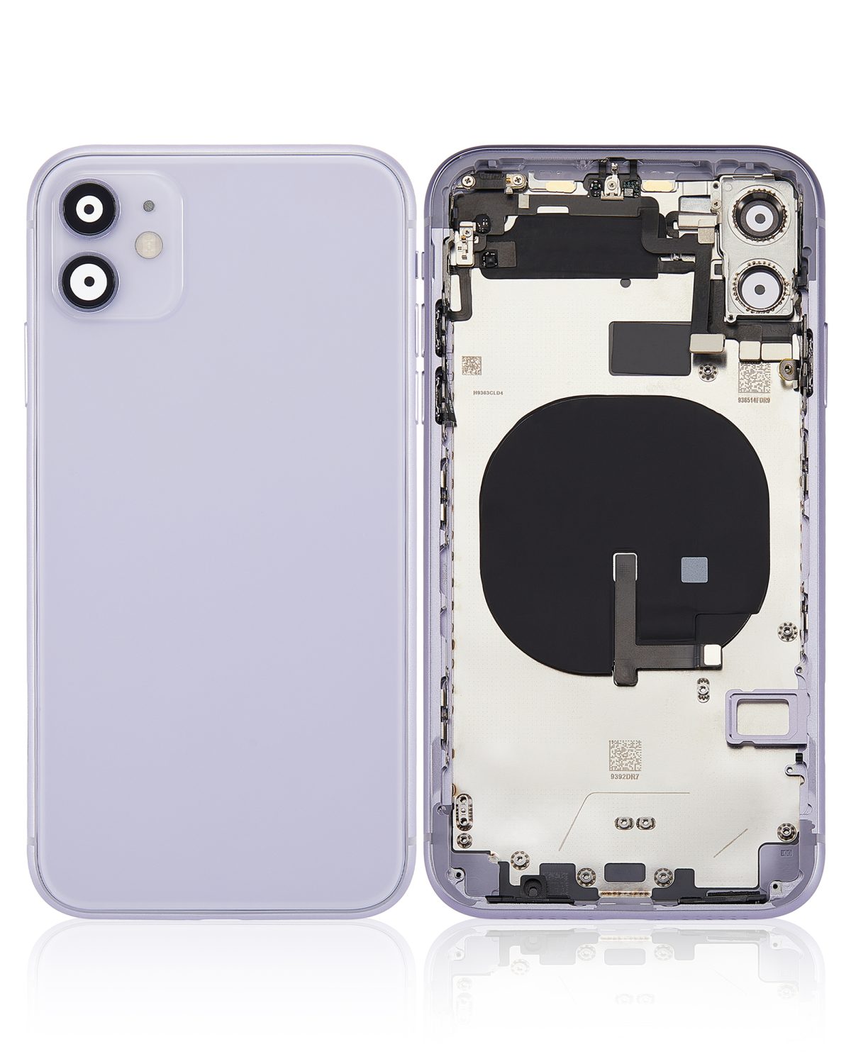 Iphone 11 ile Uyumlu Kasa Bileşenler Önceden Takılmış ile Uyumlu Kasa Mor - Görsel 1