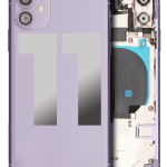 Iphone 11 ile Uyumlu Kasa Bileşenler Önceden Takılmış ile Uyumlu Kasa  Mor