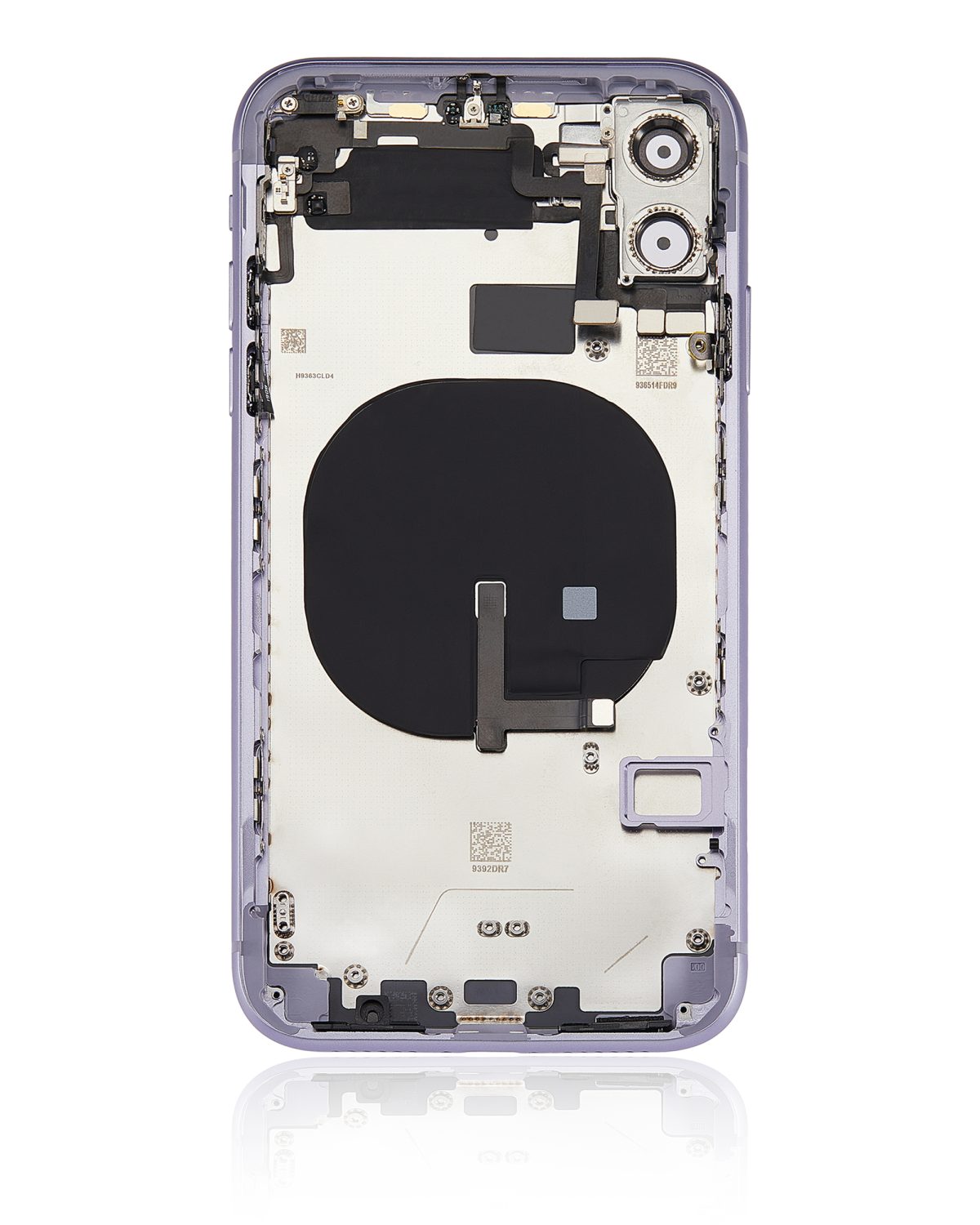 Iphone 11 ile Uyumlu Kasa Bileşenler Önceden Takılmış ile Uyumlu Kasa Mor - Görsel 2