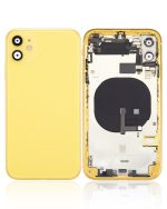 Iphone 11 ile Uyumlu Kasa Bileşenler Önceden Takılmış ile Uyumlu Kasa  Satılık Plus Sarı