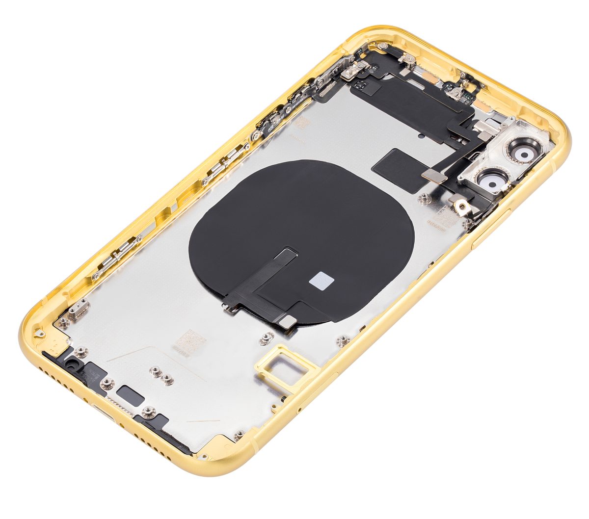 Iphone 11 ile Uyumlu Kasa Bileşenler Önceden Takılmış ile Uyumlu Kasa  Satılık Plus Sarı - Görsel 4