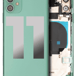 Iphone 11 ile Uyumlu Kasa Bileşenler Önceden Takılmış ile Uyumlu Kasa  Yeşil