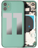 Iphone 11 ile Uyumlu Kasa Bileşenler Önceden Takılmış ile Uyumlu Kasa  Yeşil