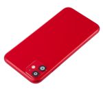 Iphone 11 ile Uyumlu Küçük Bileşenler Önceden Takılmış Arka Muhafaza ile Uyumlu Logo Yok Plus Kırmızı - Görsel 3