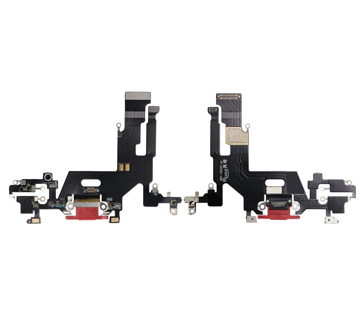 Iphone 11 ile Uyumlu Şarj Portu Esnek Kablosu Aftermarket Plus Kırmızı ile Uyumlu - Görsel 2