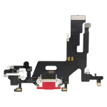 Iphone 11 ile Uyumlu Şarj Portu Esnek Kablosu Aftermarket Plus Kırmızı ile Uyumlu