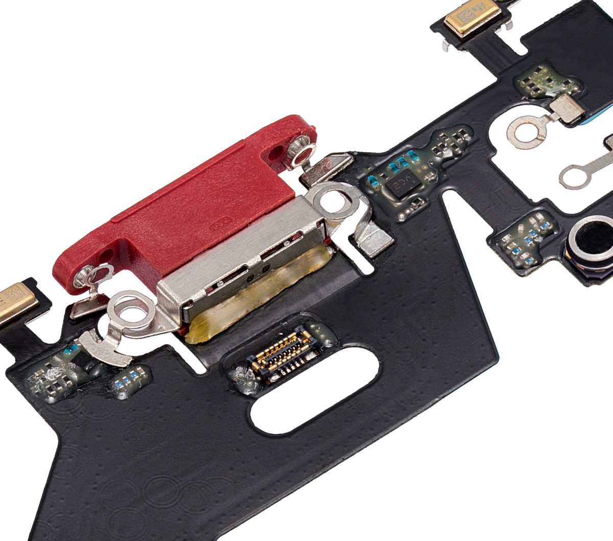 Iphone 11 ile Uyumlu Şarj Portu Esnek Kablosu Aftermarket Plus Kırmızı ile Uyumlu - Görsel 5
