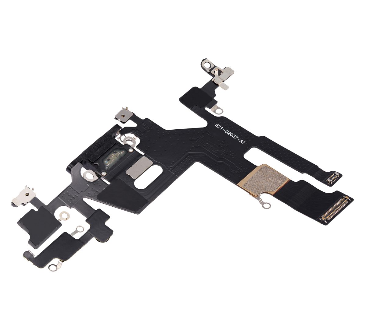 Iphone 11 ile Uyumlu Şarj Portu Esnek Kablosu Aftermarket Plus Siyah ile Uyumlu - Görsel 3