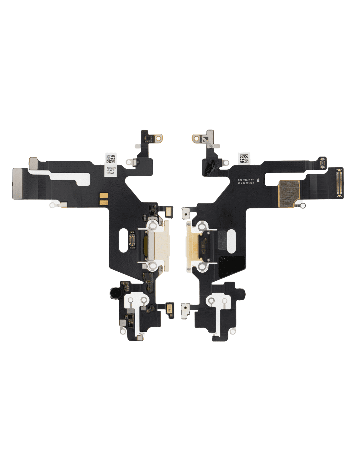 Iphone 11 ile Uyumlu Şarj Portu Esnek Kablosu Aftermarket Plus ile Uyumlu Beyaz - Görsel 2