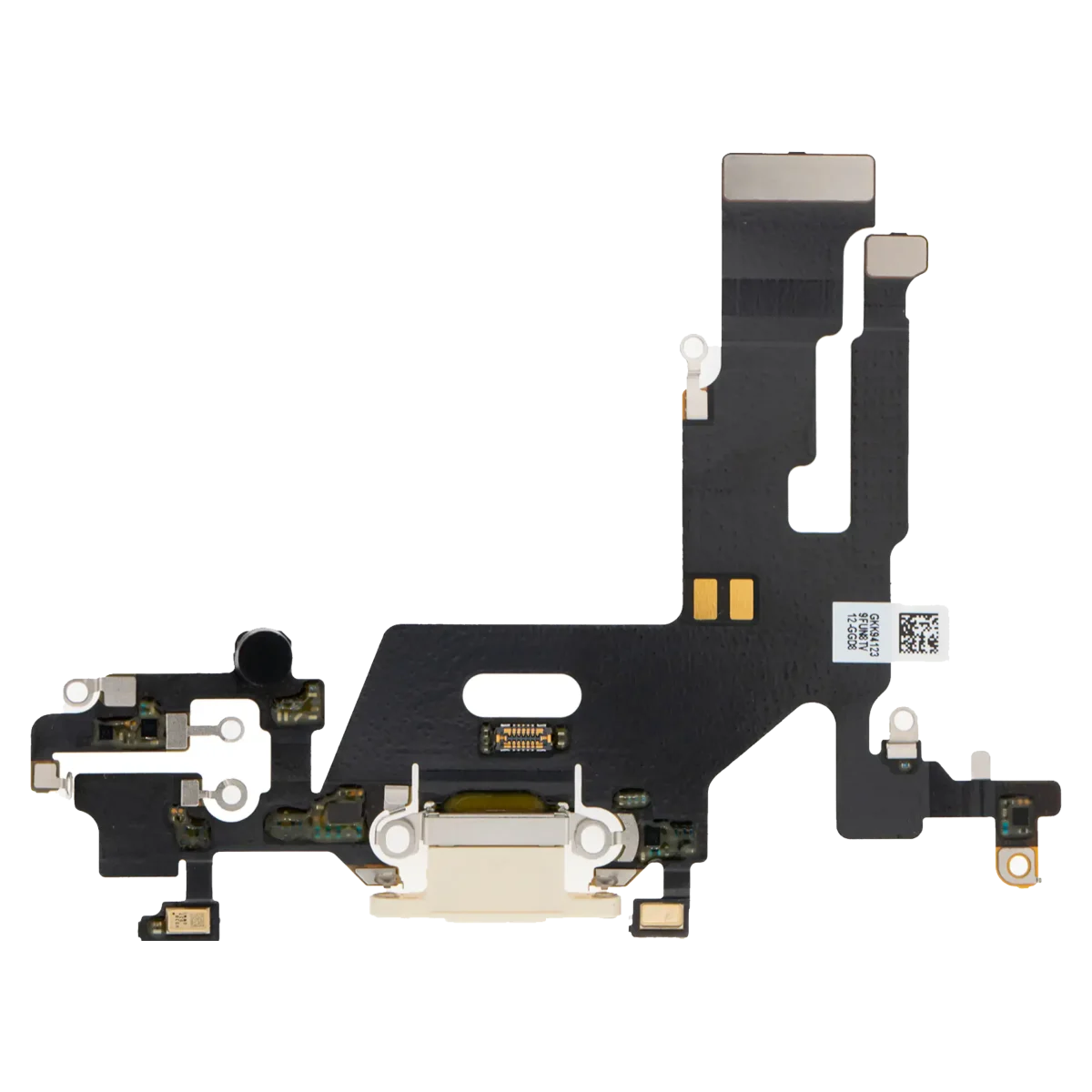 Iphone 11 ile Uyumlu Şarj Portu Esnek Kablosu Aftermarket Plus ile Uyumlu Beyaz - Görsel 4