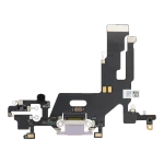 Iphone 11 ile Uyumlu Şarj Portu Esnek Kablosu Aftermarket Plus ile Uyumlu Mor