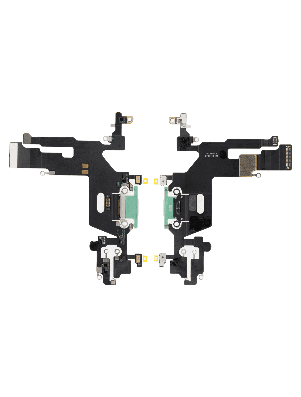 Iphone 11 ile Uyumlu Şarj Portu Esnek Kablosu Aftermarket Plus ile Uyumlu Yeşil - Görsel 2