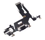 Iphone 11 ile Uyumlu Şarj Portu Esnek Kablosu ile Uyumlu Kullanılmış  Çekme Siyah - Görsel 3