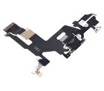 Iphone 11 ile Uyumlu Şarj Portu Esnek Kablosu ile Uyumlu Kullanılmış  Çekme Siyah - Görsel 4
