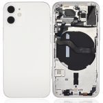 Iphone 12 Mini ile Uyumlu Kasa Bileşenler Önceden Takılmış Mini Uluslararası Sürüm Beyaz ile Uyumlu Kasa