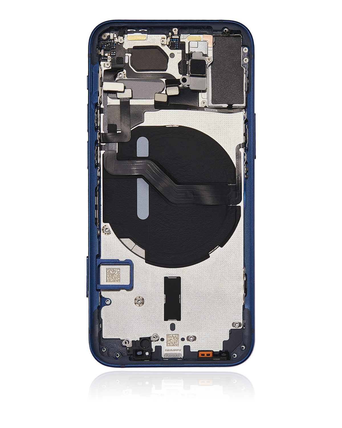Iphone 12 Mini ile Uyumlu Kasa Bileşenler Önceden Takılmış Mini Uluslararası Sürüm Mavi ile Uyumlu Kasa - Görsel 2