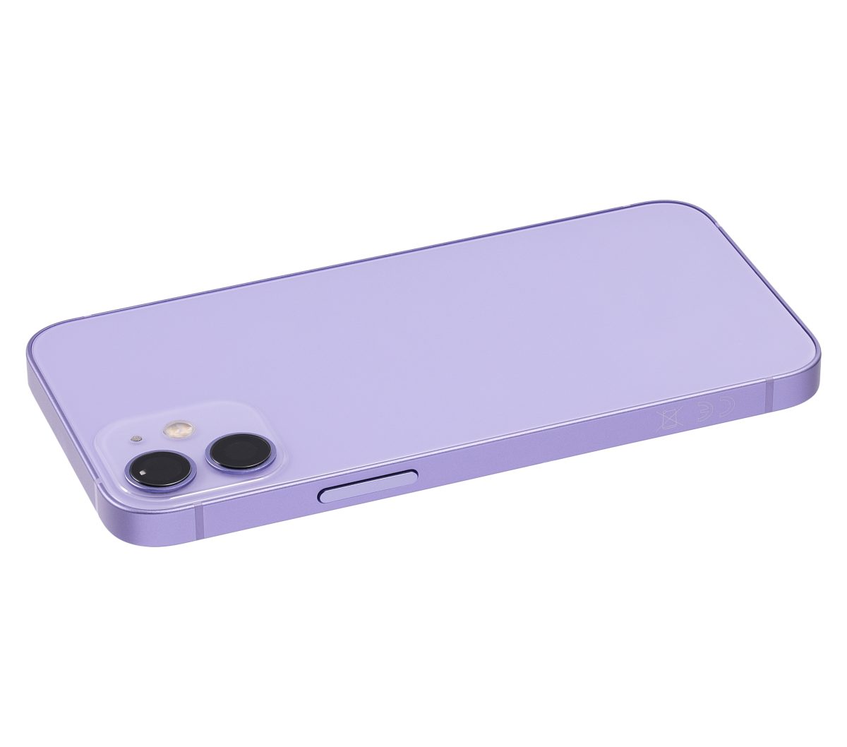 Iphone 12 Mini ile Uyumlu Kasa Bileşenler Önceden Takılmış Mini Uluslararası Sürüm Mor ile Uyumlu Kasa - Görsel 3
