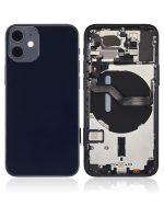 Iphone 12 Mini ile Uyumlu Kasa Bileşenler Önceden Takılmış Mini Uluslararası Sürüm Siyah ile Uyumlu Kasa