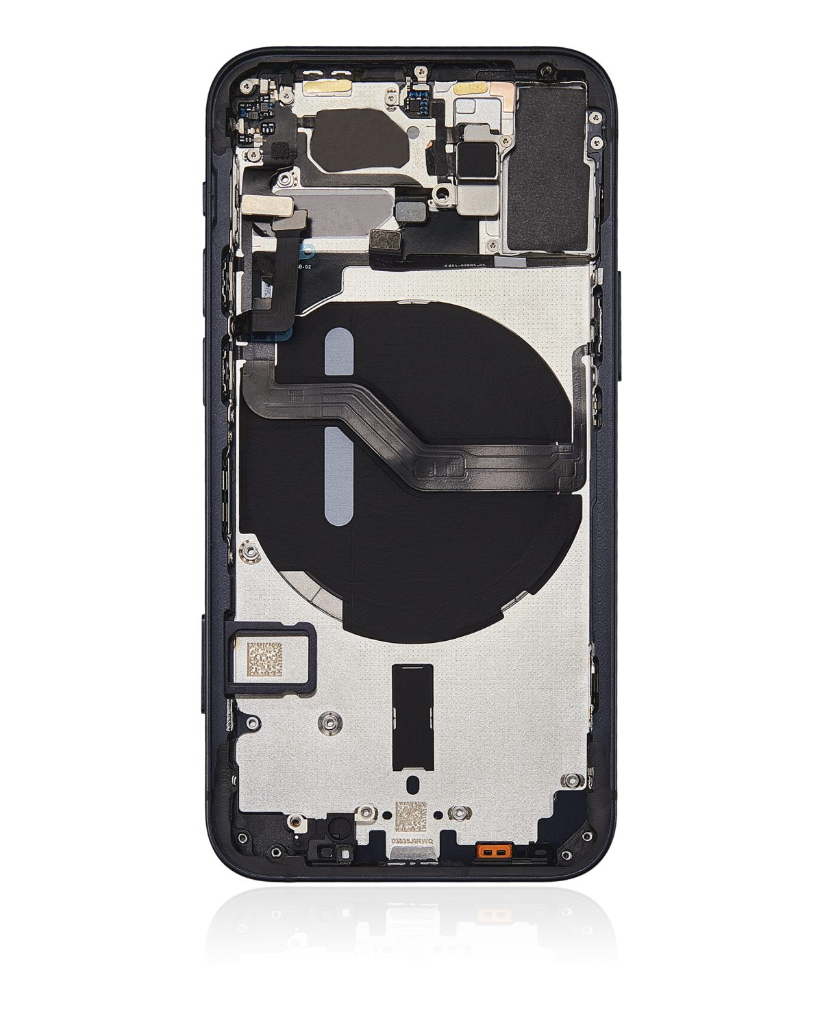 Iphone 12 Mini ile Uyumlu Kasa Bileşenler Önceden Takılmış Mini Uluslararası Sürüm Siyah ile Uyumlu Kasa - Görsel 2