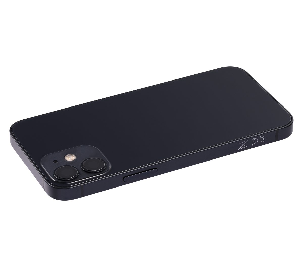 Iphone 12 Mini ile Uyumlu Kasa Bileşenler Önceden Takılmış Mini Uluslararası Sürüm Siyah ile Uyumlu Kasa - Görsel 3