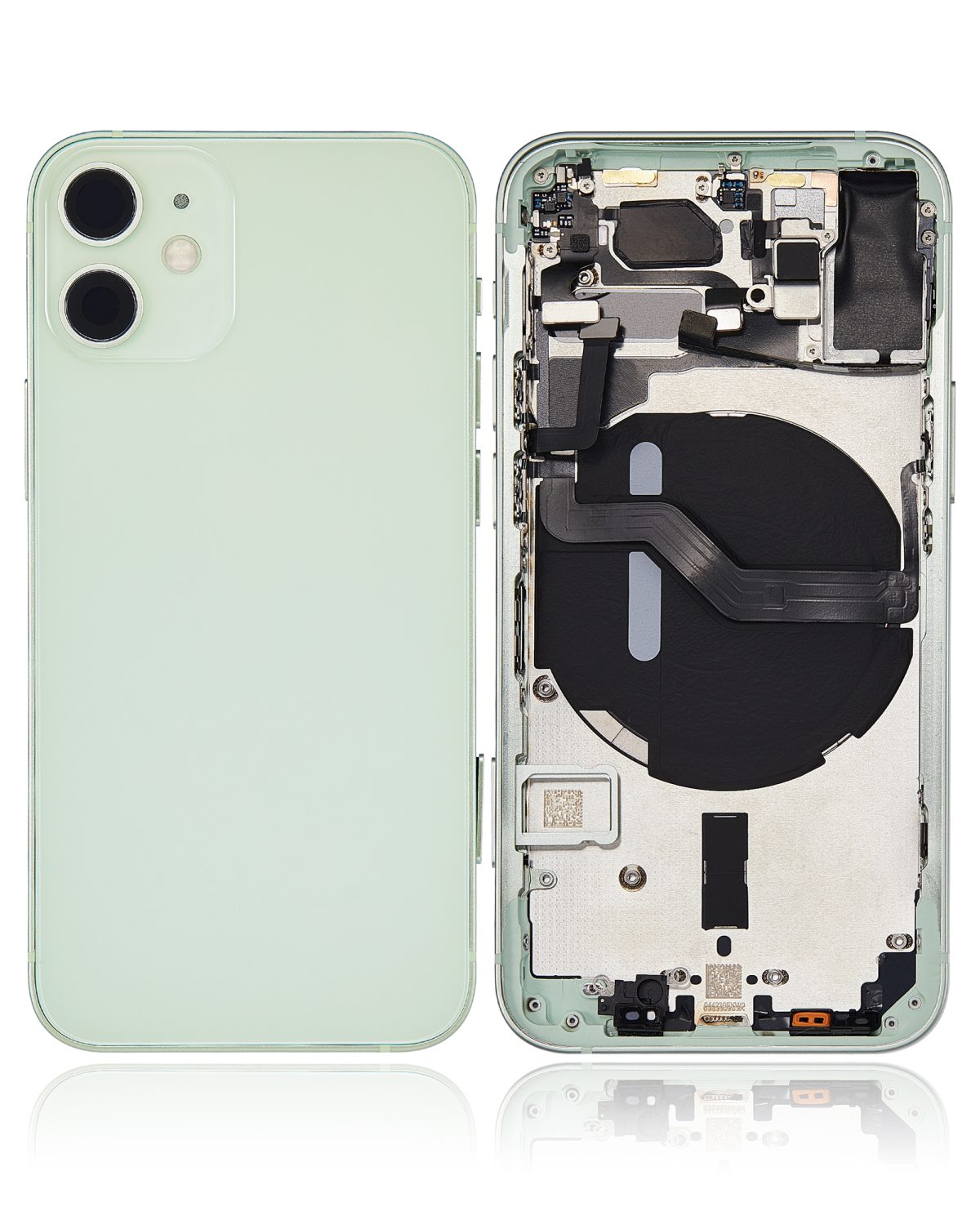 Iphone 12 Mini ile Uyumlu Kasa Bileşenler Önceden Takılmış Mini Uluslararası Sürüm Yeşil ile Uyumlu Kasa - Görsel 1