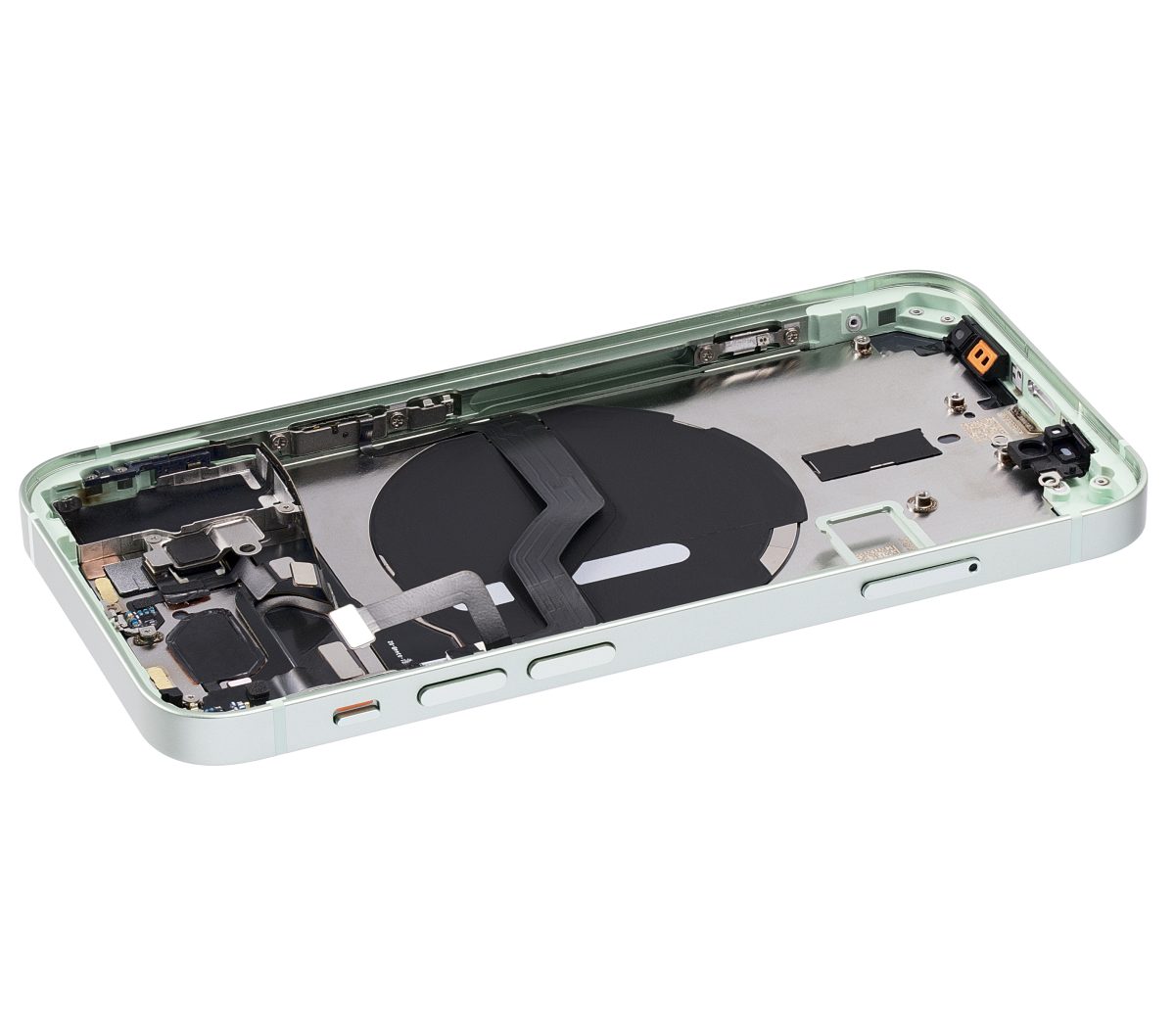 Iphone 12 Mini ile Uyumlu Kasa Bileşenler Önceden Takılmış Mini Uluslararası Sürüm Yeşil ile Uyumlu Kasa - Görsel 4