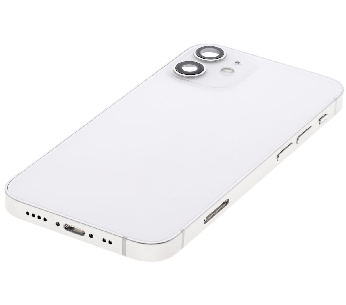 Iphone 12 Mini ile Uyumlu Kasa Bileşenler Önceden Takılmış Mini Uluslararası Sürüm ile Uyumlu Kasa  Beyaz - Görsel 4