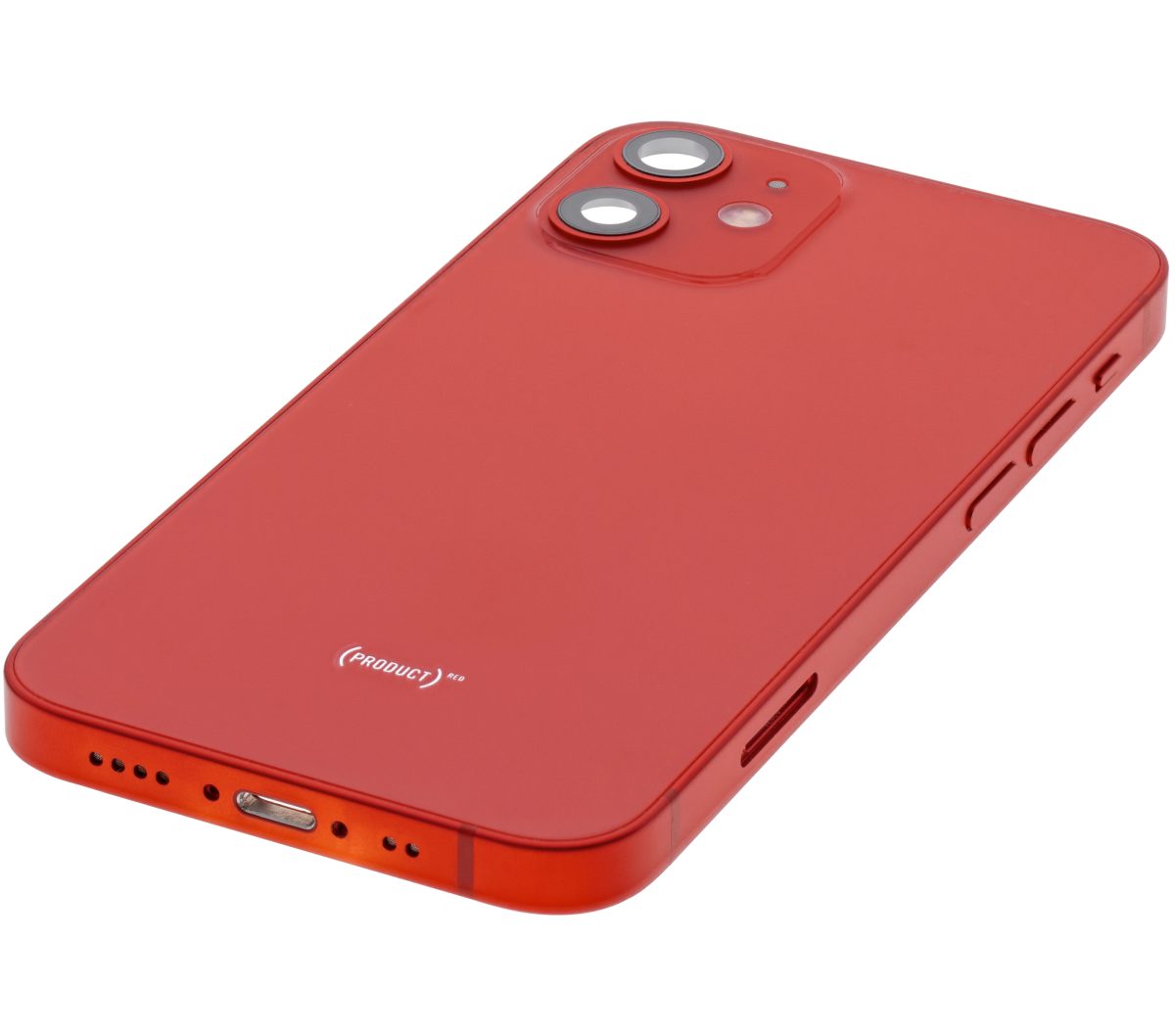 Iphone 12 Mini ile Uyumlu Kasa Bileşenler Önceden Takılmış Mini Uluslararası Sürüm ile Uyumlu Kasa Kasa Kırmızı - Görsel 4
