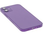 Iphone 12 Mini ile Uyumlu Kasa Bileşenler Önceden Takılmış Mini Uluslararası Sürüm ile Uyumlu Kasa Kasa Mor - Görsel 3
