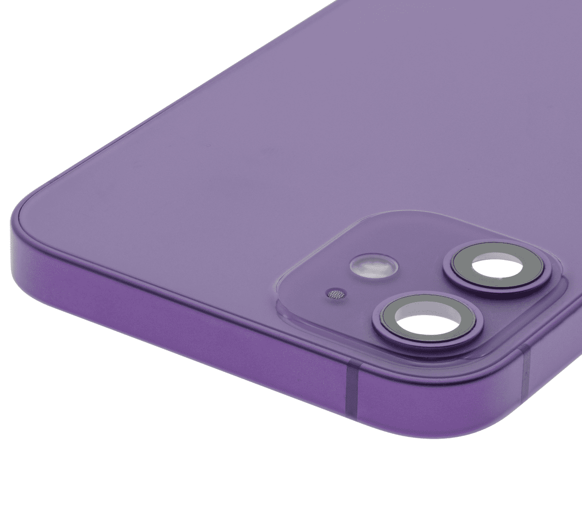 Iphone 12 Mini ile Uyumlu Kasa Bileşenler Önceden Takılmış Mini Uluslararası Sürüm ile Uyumlu Kasa Kasa Mor - Görsel 5
