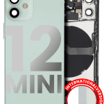 Iphone 12 Mini ile Uyumlu Kasa Bileşenler Önceden Takılmış Mini Uluslararası Sürüm ile Uyumlu Kasa Kasa Yeşil