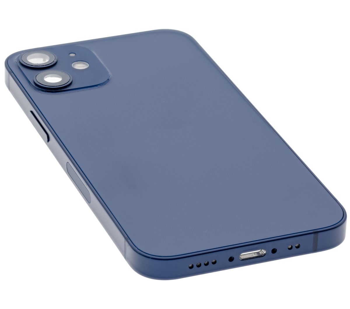 Iphone 12 Mini ile Uyumlu Kasa Bileşenler Önceden Takılmış Mini Uluslararası Sürüm ile Uyumlu Kasa  Mavi - Görsel 3
