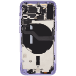 Iphone 12 Mini ile Uyumlu Kasa Bileşenler Önceden Takılmış Mini Uluslararası Sürüm ile Uyumlu Kasa  Mor - Görsel 3