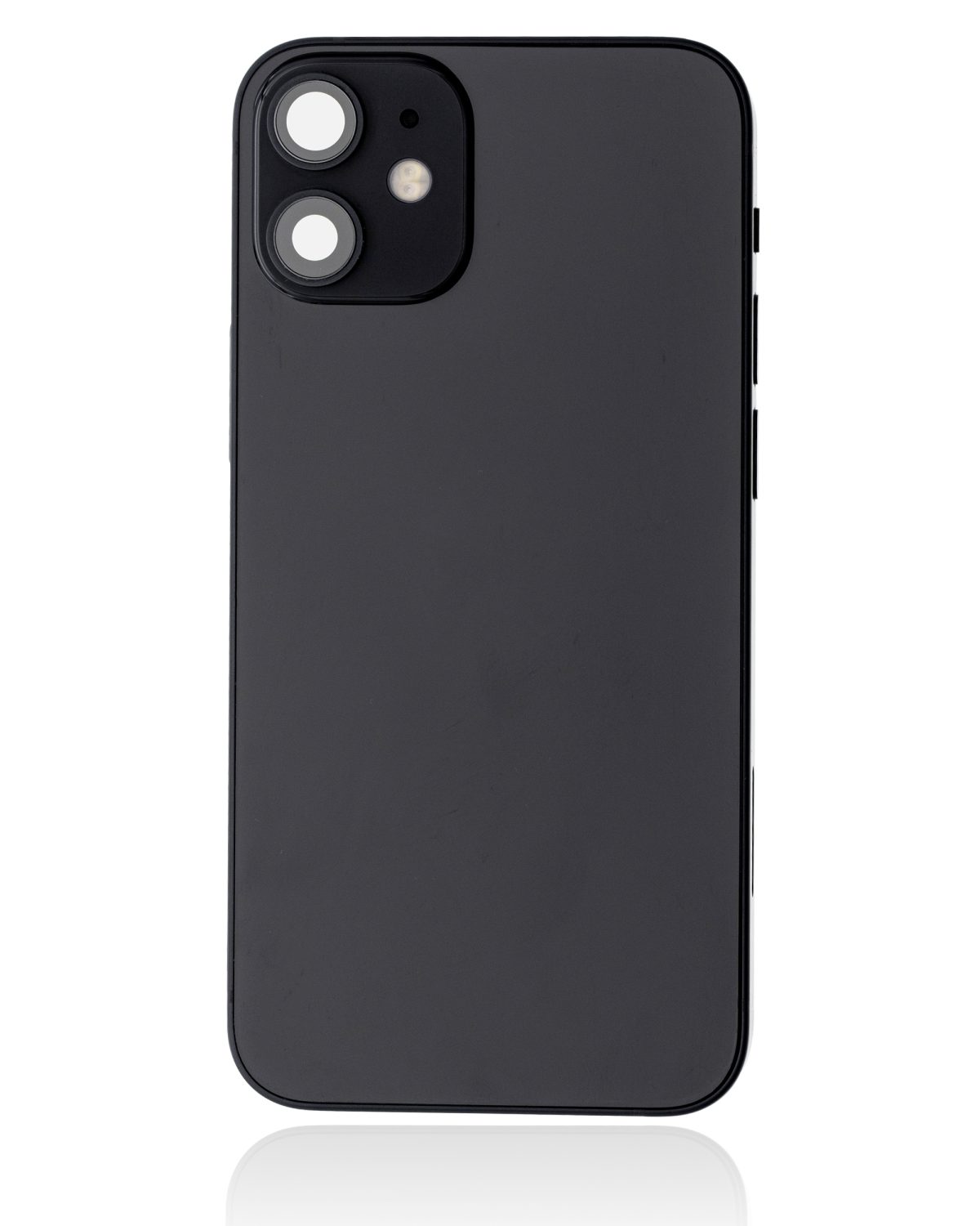 Iphone 12 Mini ile Uyumlu Kasa Bileşenler Önceden Takılmış Mini Uluslararası Sürüm ile Uyumlu Kasa  Siyah - Görsel 2