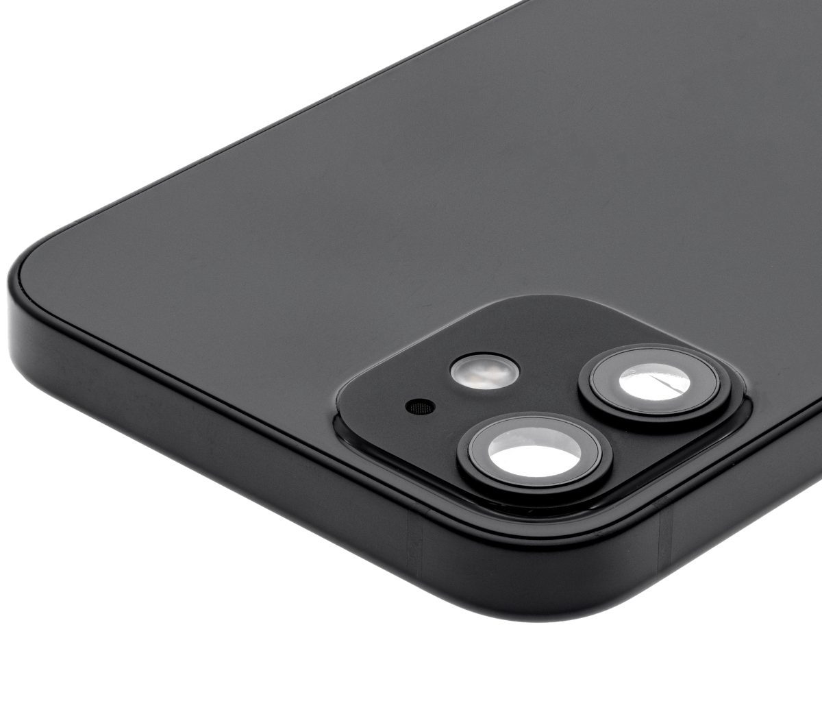 Iphone 12 Mini ile Uyumlu Kasa Bileşenler Önceden Takılmış Mini Uluslararası Sürüm ile Uyumlu Kasa  Siyah - Görsel 5