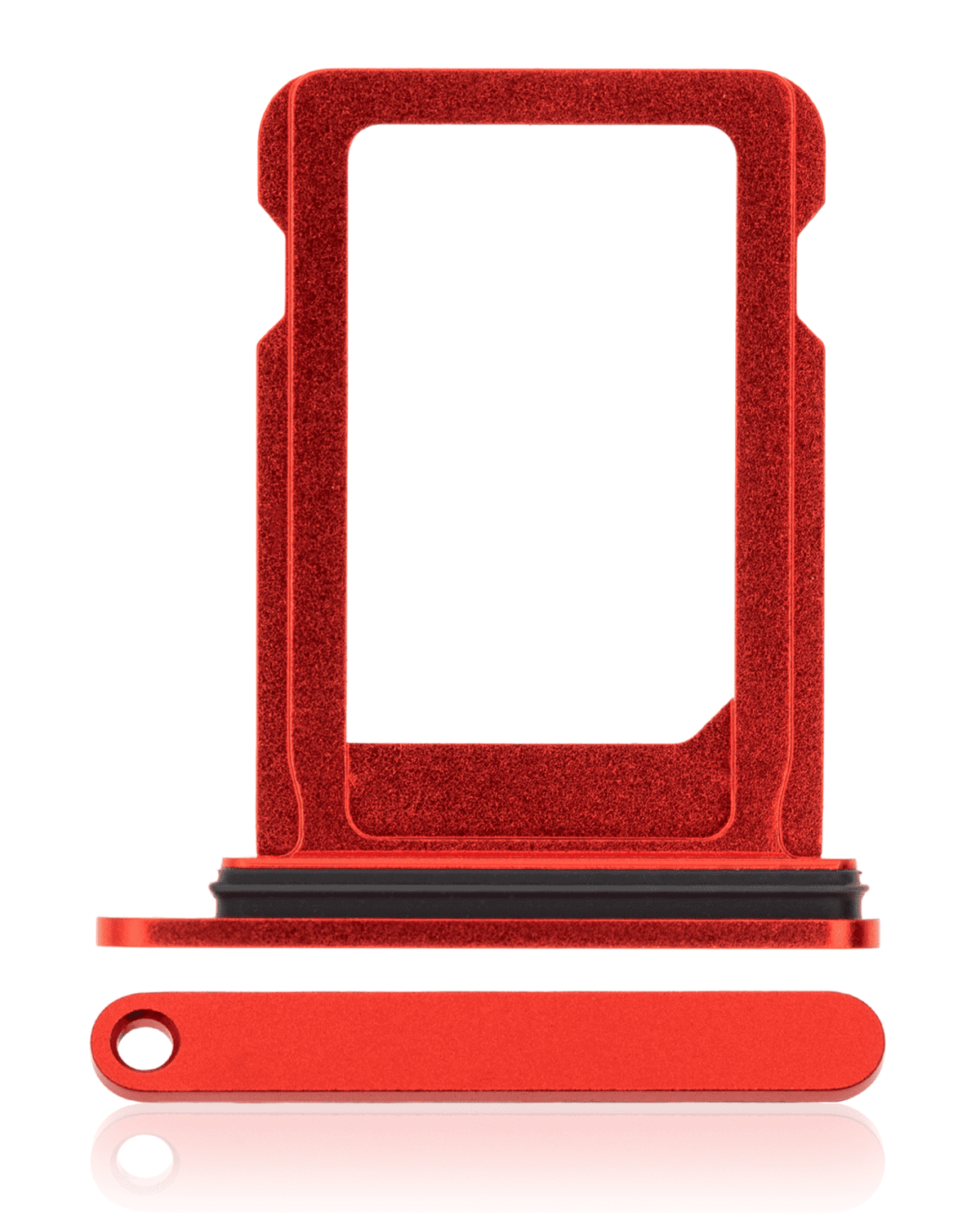 Iphone 12 Mini ile Uyumlu Tek Sim Kart Tepsisi Mini / 13 Mini Kırmızı ile Uyumlu