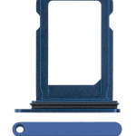 Iphone 12 Mini ile Uyumlu Tek Sim Kart Tepsisi Mini Mavi ile Uyumlu