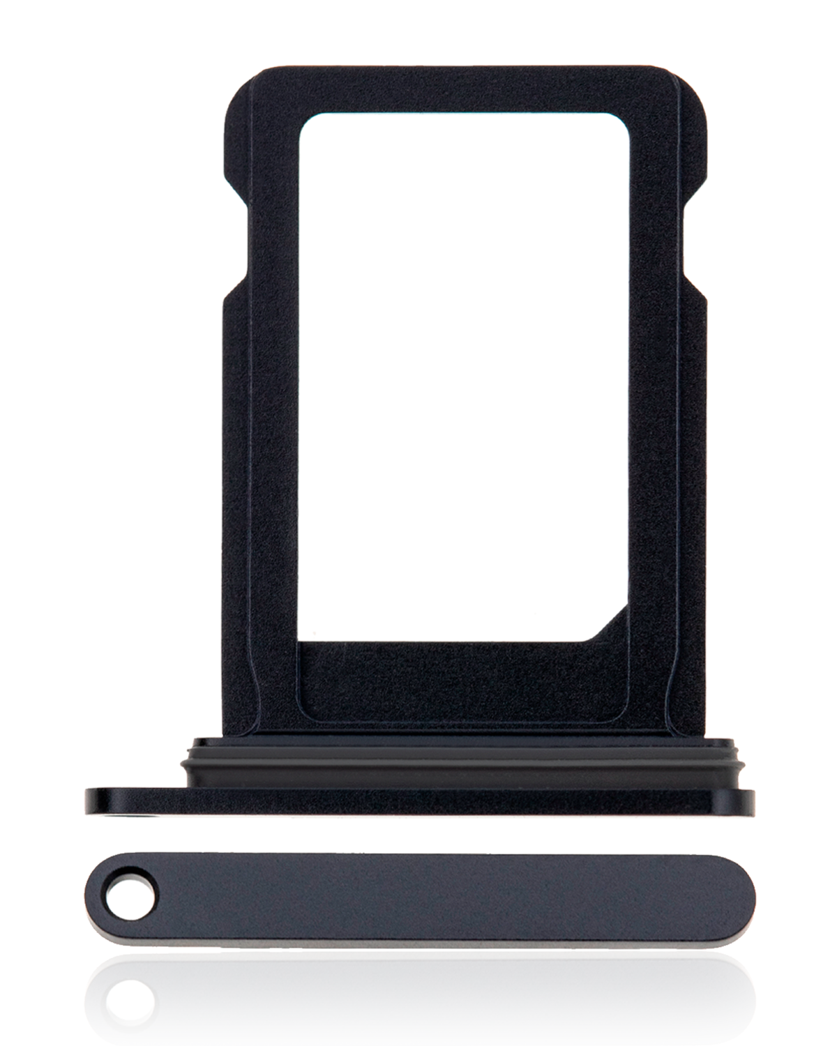 Iphone 12 Mini ile Uyumlu Tek Sim Kart Tepsisi Mini Siyah ile Uyumlu - Görsel 4