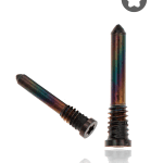 Iphone 12 Pro Max ile Uyumlu Alt Vidalar iphone X ile 12 Pro Max / 13 / 13 Mini / 13 Pro / 13 Pro Max / 14 Serisi ile Uyumlu Siyah 6 ADET