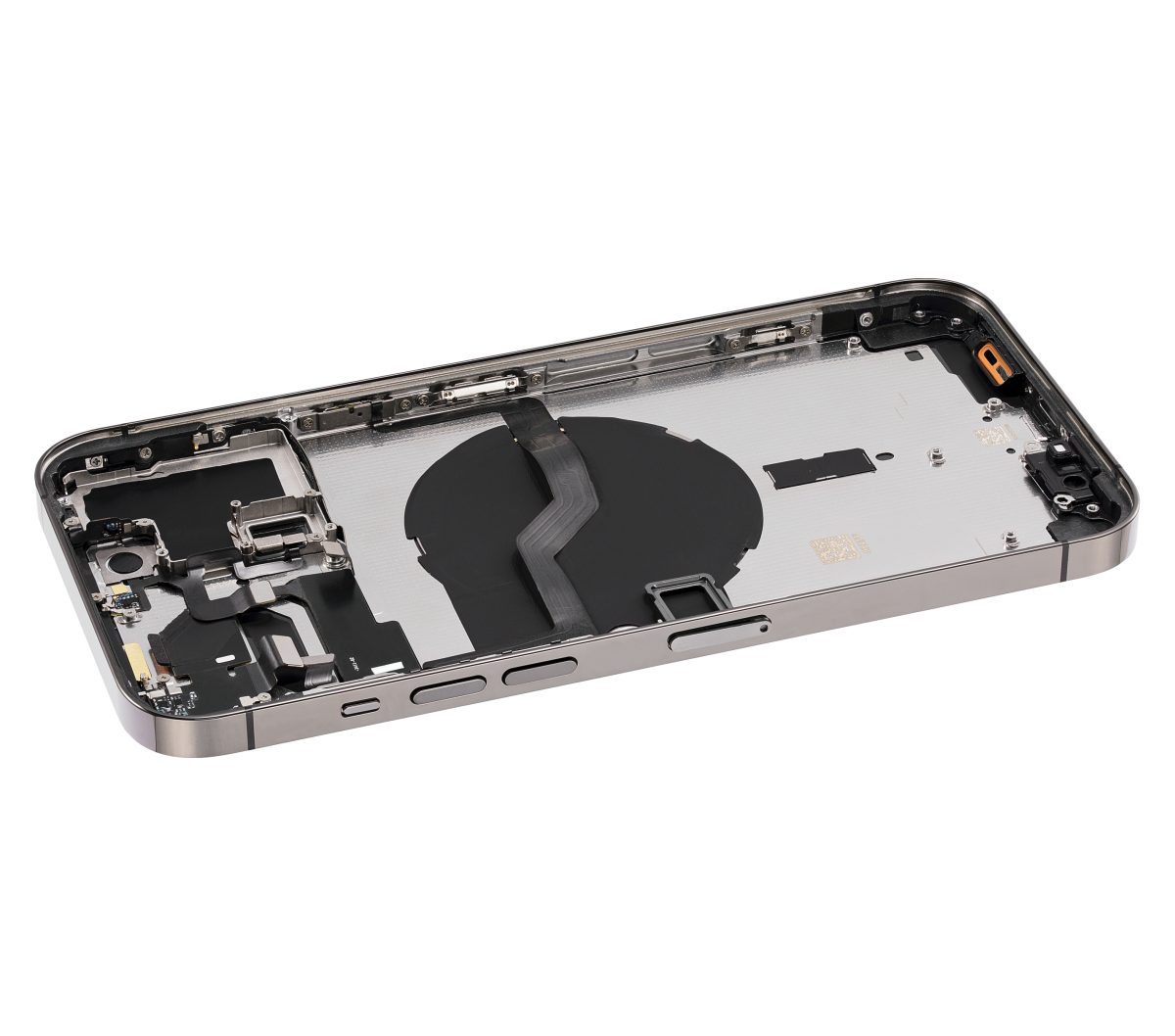 Iphone 12 Pro Max ile Uyumlu Kasa Bileşenler Önceden Takılmış Uluslararası Sürüm Grafit ile Uyumlu Kasa - Görsel 4