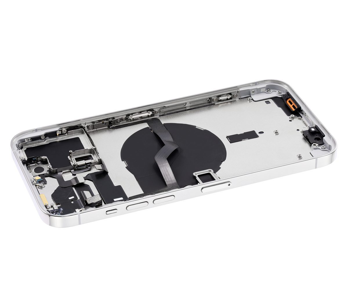 Iphone 12 Pro Max ile Uyumlu Kasa Bileşenler Önceden Takılmış Uluslararası Sürüm Gümüş ile Uyumlu Kasa - Görsel 4