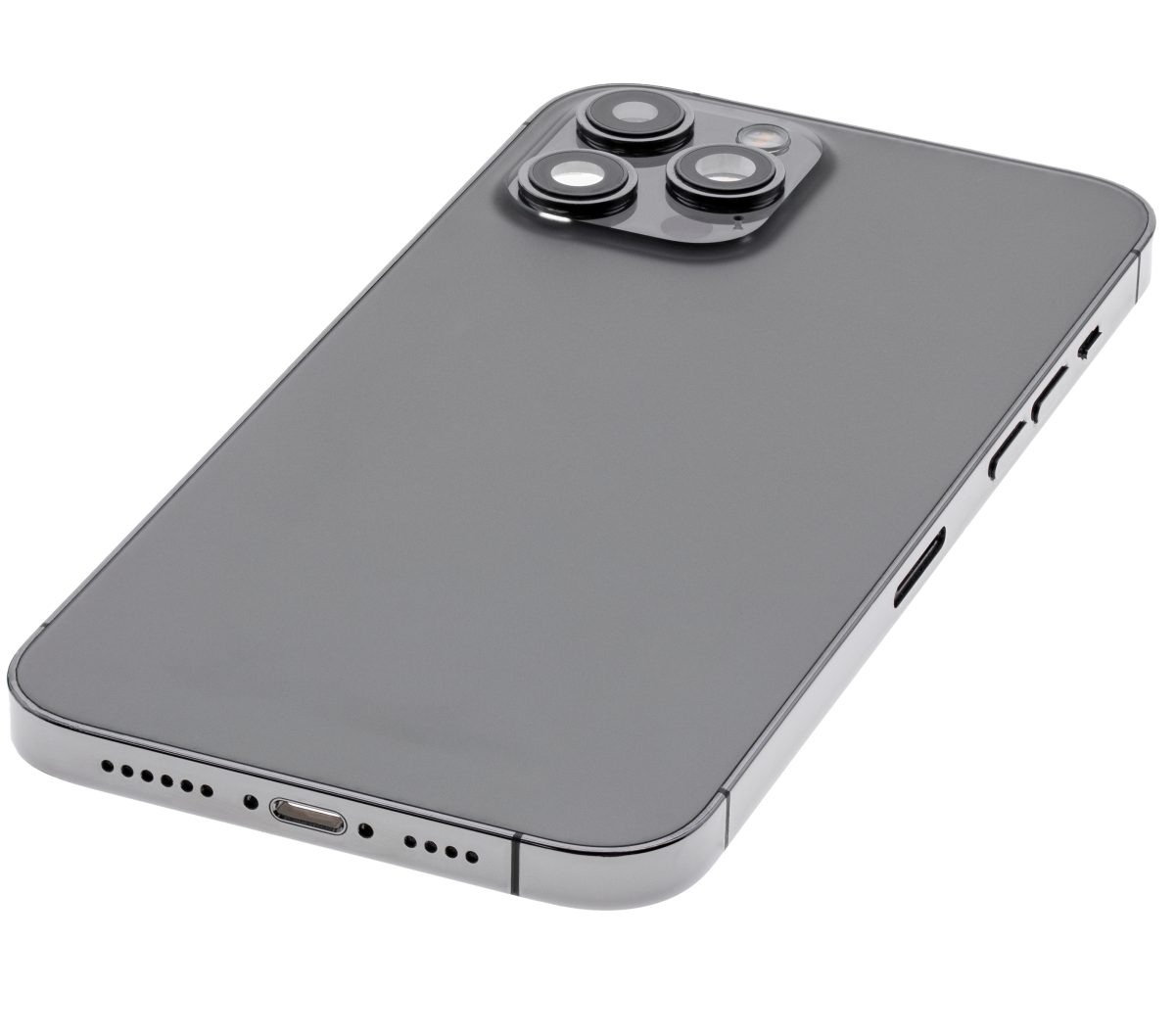 Iphone 12 Pro Max ile Uyumlu Kasa Bileşenler Önceden Takılmış Uluslararası Sürüm ile Uyumlu Kasa  Grafit - Görsel 4