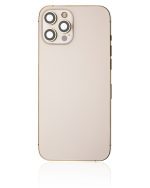 Iphone 12 Pro Max ile Uyumlu Kasa Bileşenler Önceden Takılmış ile Uyumlu Kasa Uluslararası Sürüm  Gold - Görsel 2