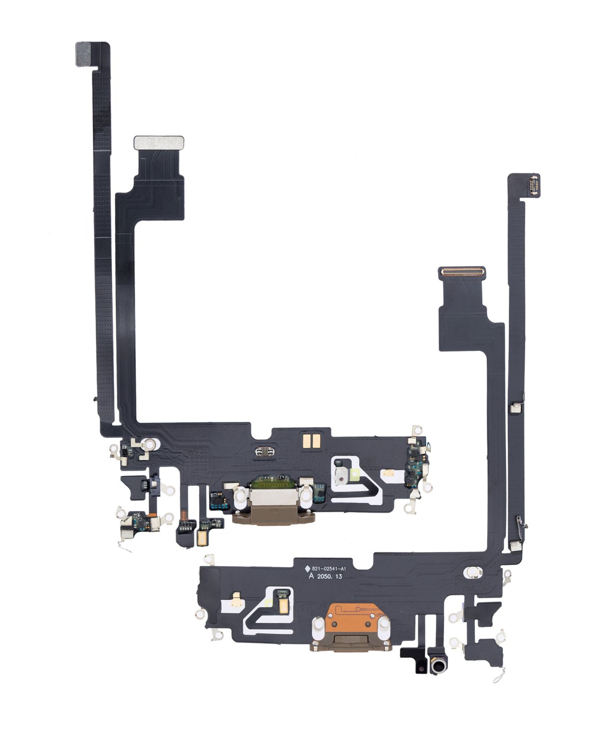Iphone 12 Pro Max ile Uyumlu Şarj Portu Esnek Kablosu Aftermarket Plus Gold ile Uyumlu - Görsel 2