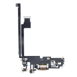 Iphone 12 Pro Max ile Uyumlu Şarj Portu Esnek Kablosu Aftermarket Plus Gold ile Uyumlu