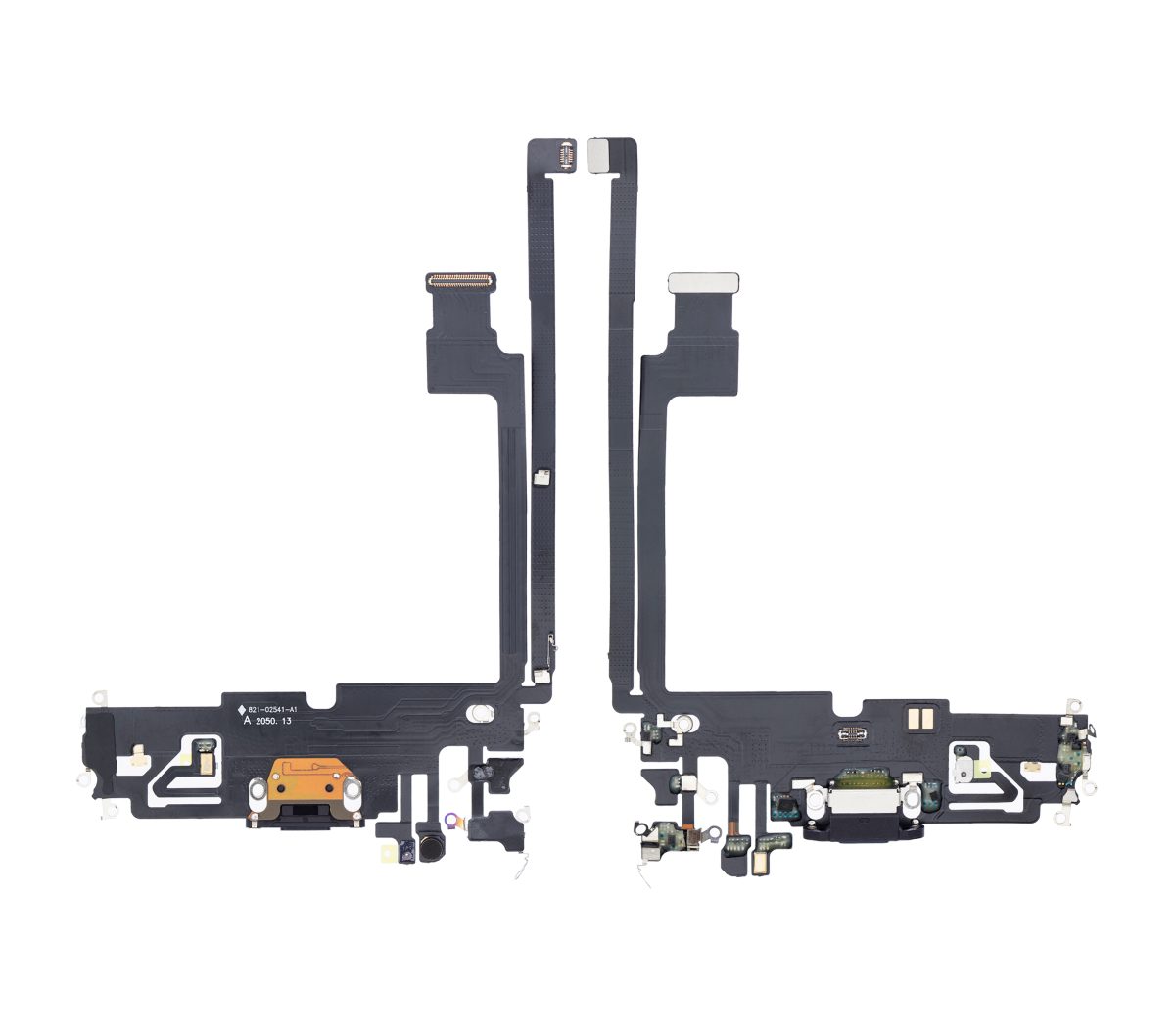 Iphone 12 Pro Max ile Uyumlu Şarj Portu Esnek Kablosu Plus Grafit ile Uyumlu - Görsel 2