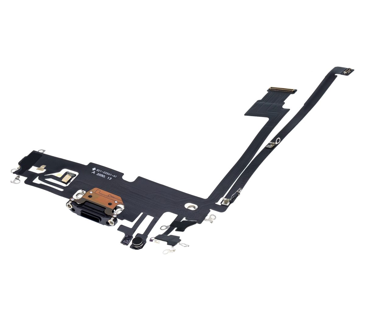 Iphone 12 Pro Max ile Uyumlu Şarj Portu Esnek Kablosu Plus Grafit ile Uyumlu - Görsel 4